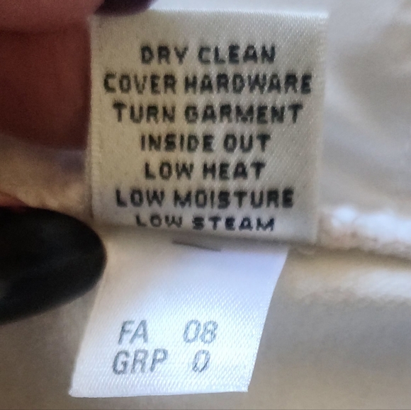 St. John Collection Women's Straight High-rise White Jeans Size 6 - Picture 10 of 14